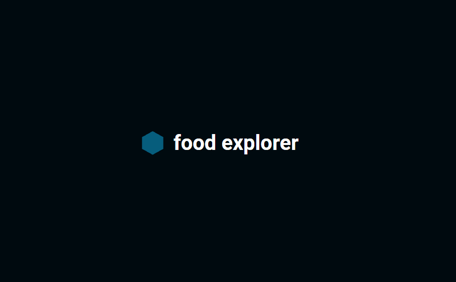 Thumbnail do projetoFood Explorer